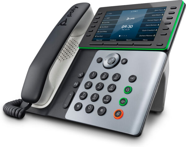 POLY Edge E550 IP-telefoon met PoE-ondersteuning - Afbeelding 4