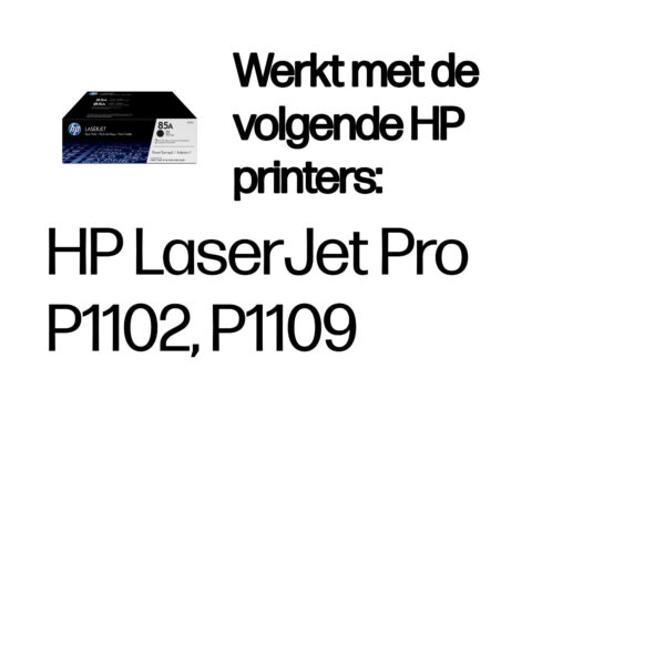 HP 85A originele zwarte LaserJet tonercartridge, 2-pack - Afbeelding 9