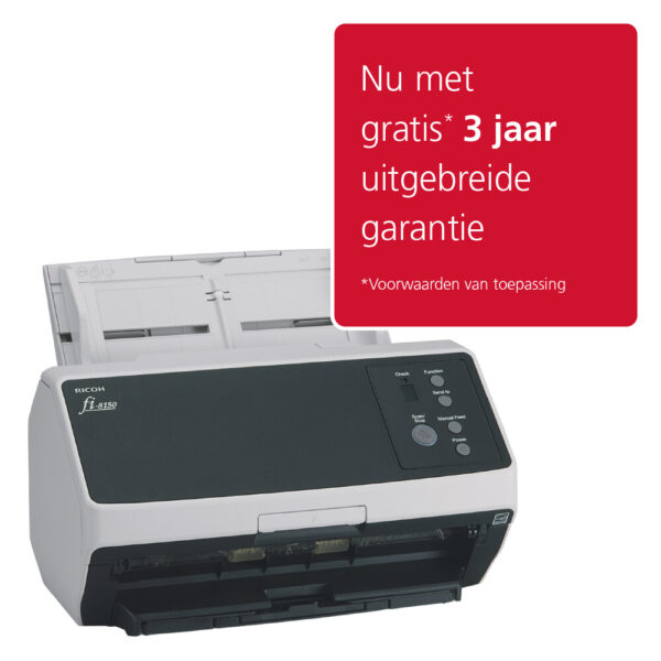 Ricoh FI-8150 ADF-/handmatige invoer scanner 600 x 600 DPI A4 Zwart, Grijs - Afbeelding 9