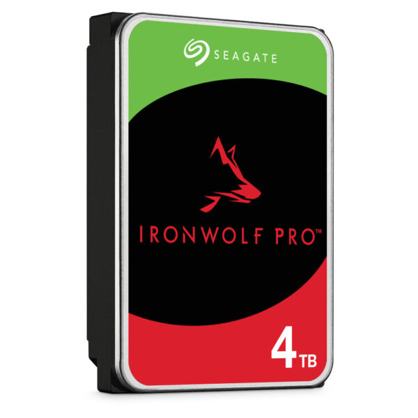 Seagate IronWolf Pro ST4000NT001 4 PACK interne harde schijf 4 TB 7200 RPM 256 MB 3.5" SATA III - Afbeelding 3