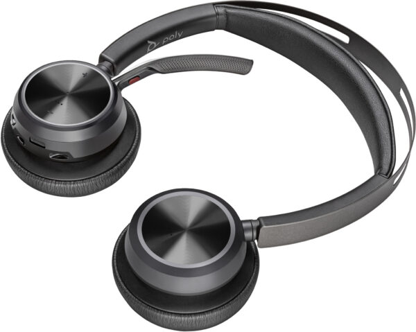 POLY Voyager Focus 2 UC Headset + USB-A naar USB-C-kabel + oplaadstatief - Afbeelding 7