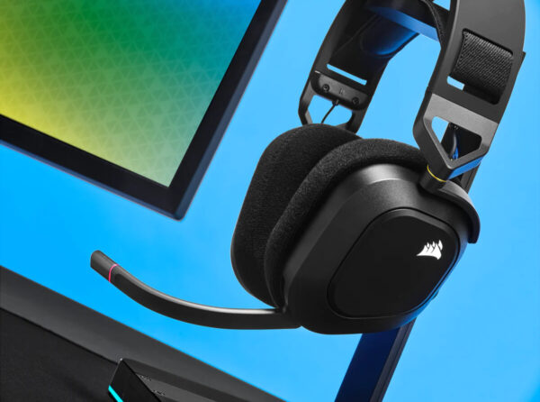 Corsair HS80 RGB Headset Draadloos Hoofdband Gamen Zwart - Afbeelding 8