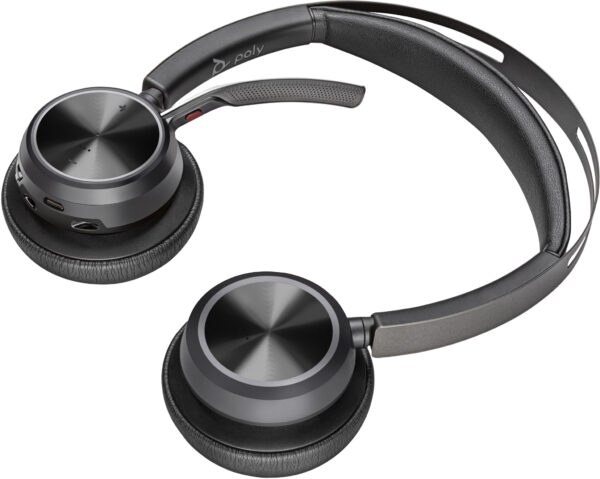 POLY Voyager Focus 2 USB-A Headset met oplaadstatief - Afbeelding 3