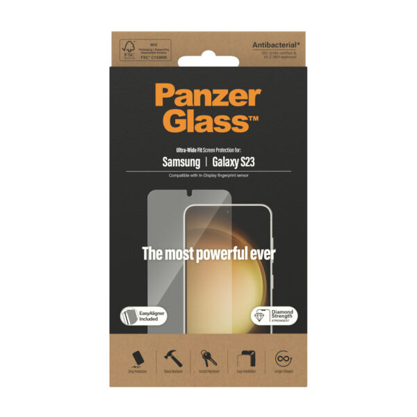 PanzerGlass Samsung Galaxy S 2023 UWF AB wA Doorzichtige schermbeschermer 1 stuk(s) - Afbeelding 3