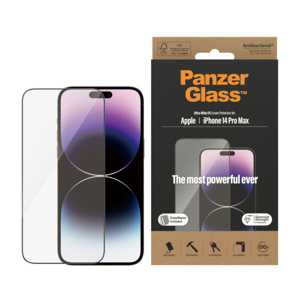 PanzerGlass Ultra-Wide Fit Apple iPhone Doorzichtige schermbeschermer 1 stuk(s) - Afbeelding 2