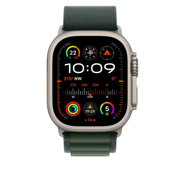 Apple MXMV3ZM/A slimme draagbare accessoire Band Groen Polyester, Spandex, Titanium - Afbeelding 3