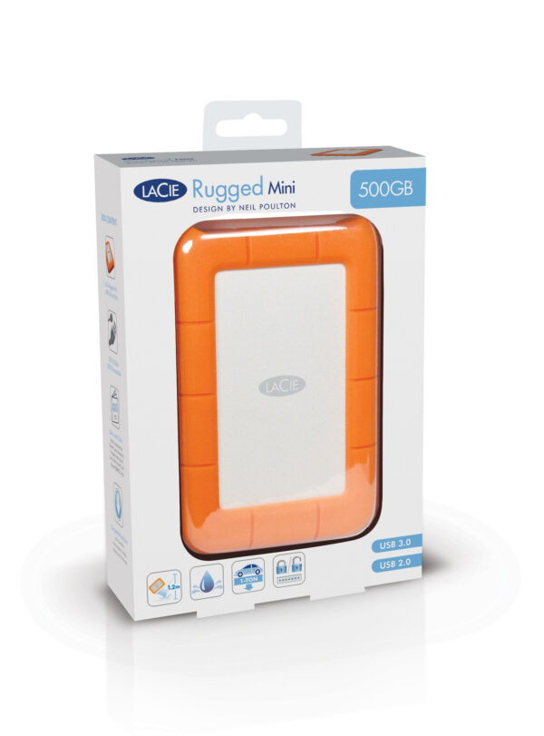 LaCie Rugged 2 TB USB Type-C 3.2 Gen 2 (3.1 Gen 2) Oranje - Afbeelding 15