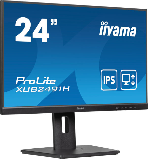 iiyama ProLite XUB2491H-B1 computer monitor 60,5 cm (23.8") 1920 x 1080 Pixels Full HD LED Zwart - Afbeelding 2