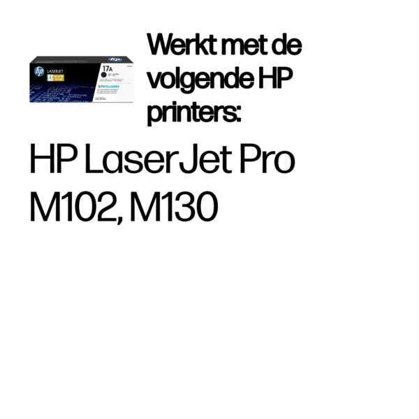 HP 17A originele zwarte LaserJet tonercartridge - Afbeelding 9