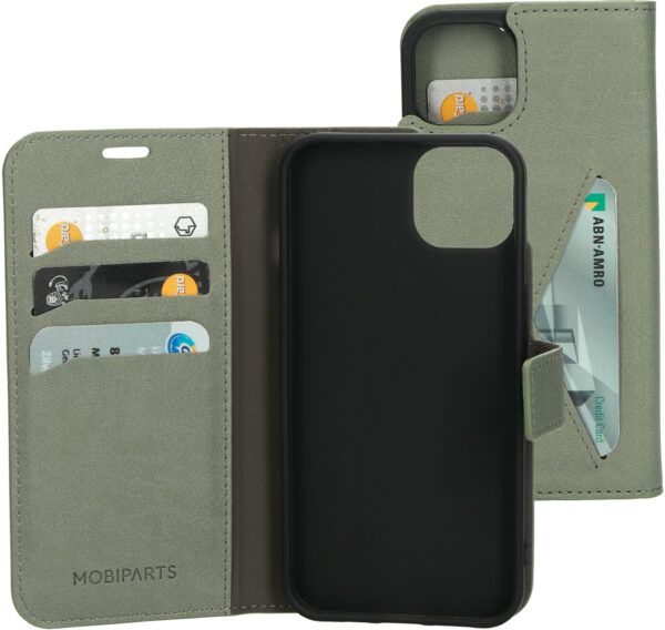 Mobiparts Classic Wallet Case Apple iPhone 13 Stone Green - Afbeelding 10