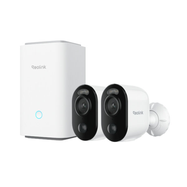 Reolink Hub 1 met 2x Argus Series B310