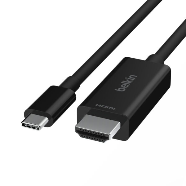 Belkin AVC012bt2MBK 2 m USB Type-C HDMI Zwart - Afbeelding 4