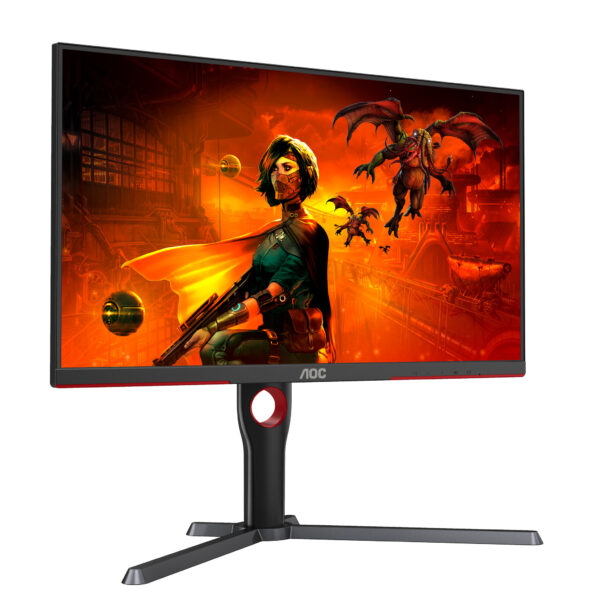 AOC G3 U27G3X/BK computer monitor 68,6 cm (27") 3840 x 2160 Pixels 4K Ultra HD LED Zwart, Rood - Afbeelding 4