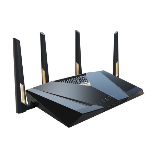 ASUS RT-BE88U draadloze router 10 Gigabit Ethernet Dual-band (2.4 GHz / 5 GHz) Zwart, Grijs - Afbeelding 3