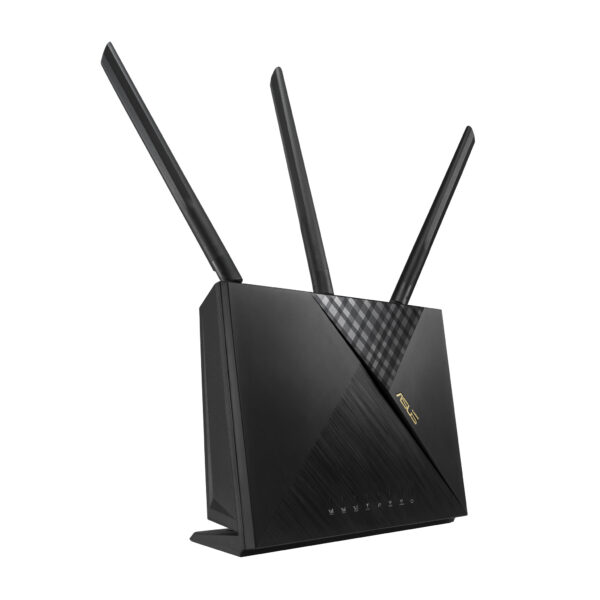 ASUS 4G-AX56 draadloze router Gigabit Ethernet Dual-band (2.4 GHz / 5 GHz) Zwart - Afbeelding 3