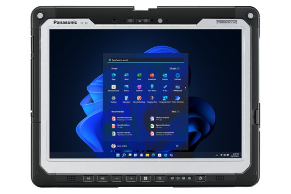 Panasonic Toughbook 33 mk3 Intel® Core™ i5 512 GB 30,5 cm (12") 16 GB Wi-Fi 6E (802.11ax) Windows 11 Pro Zwart, Grijs