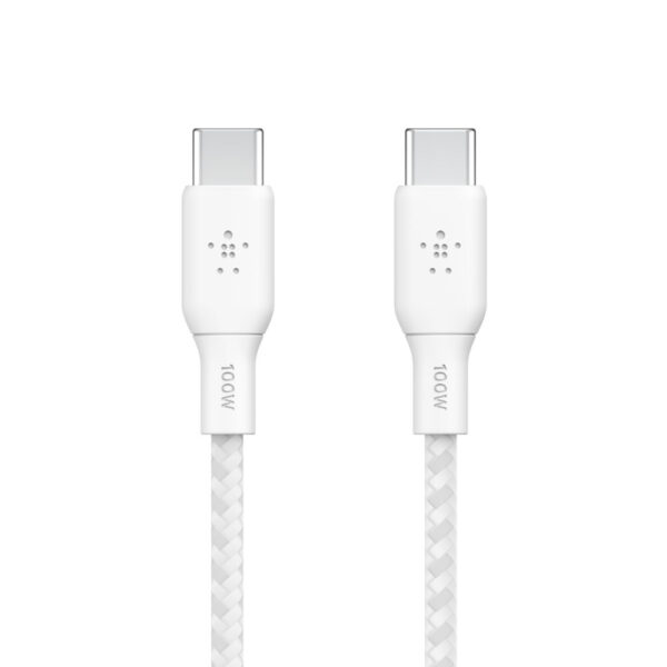 Belkin BOOST CHARGE USB-kabel USB 2.0 2 m USB C Wit