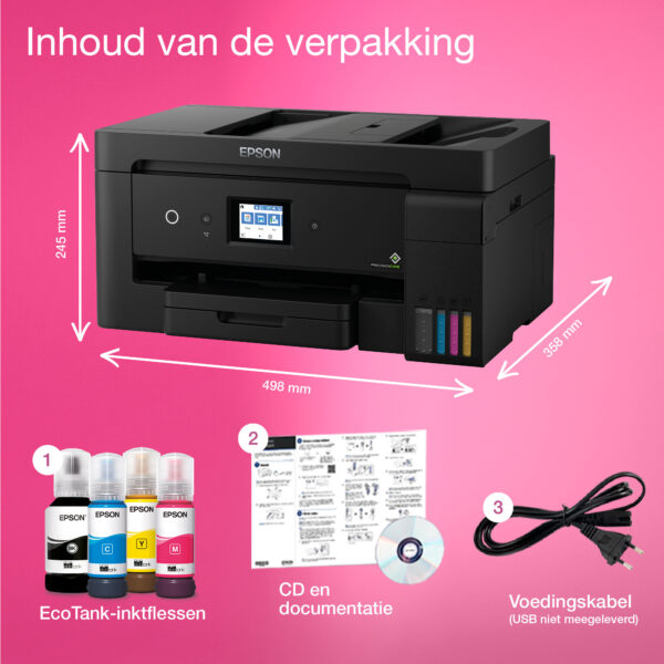 Epson EcoTank ET-15000 A3+ multifunctionele Wi-Fi-printer met inkttank, inclusief tot 3 jaar inkt - Afbeelding 7