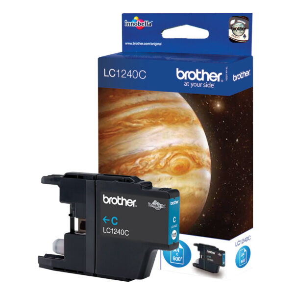 Brother LC-1240C inktcartridge 1 stuk(s) Origineel Cyaan