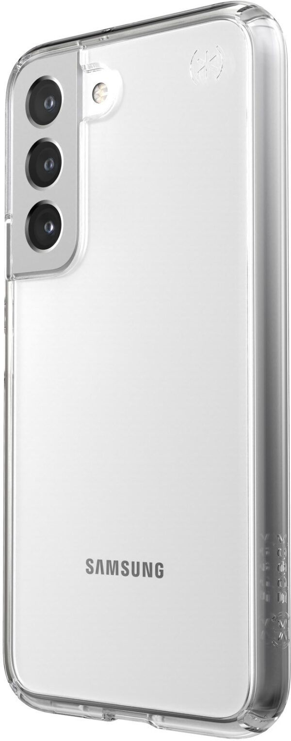 Speck Presidio Perfect Clear Samsung Galaxy S22 - with Microban - Afbeelding 4