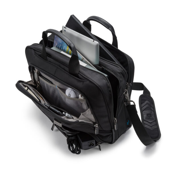 DICOTA Top Traveller PRO 39,6 cm (15.6") Tas met bovensluiting Zwart - Afbeelding 3