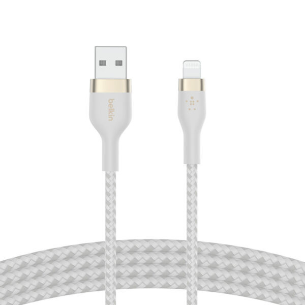 Belkin CAA010BT2MWH Lightning-kabel 2 m Wit - Afbeelding 3