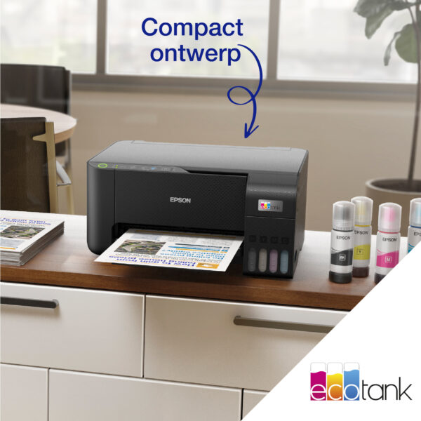 Epson EcoTank ET-2860 A4 multifunctionele Wi-Fi-printer met inkttank, inclusief tot 3 jaar inkt - Afbeelding 5