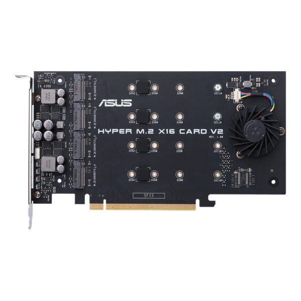 ASUS HYPER M.2 X16 CARD V2 interfacekaart/-adapter Intern - Afbeelding 2