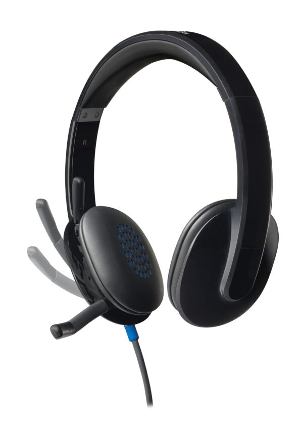 Logitech H540 USB Computer Headset Met high-definition geluid en knoppen op het oorstuk - Afbeelding 4