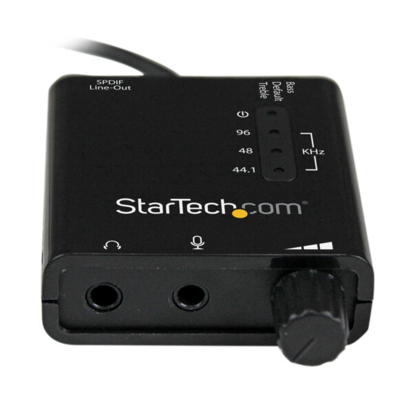 StarTech.com USB-stereo audio adapter externe geluidskaart met SPDIF digitale audio en stereo mic - Afbeelding 3