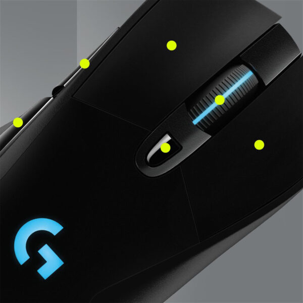 Logitech G G703 LIGHTSPEED Draadloze gamingmuis Met HERO-sensor - Afbeelding 8