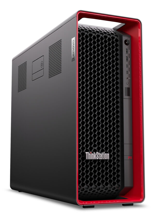 Lenovo ThinkStation P8 AMD Ryzen Threadripper PRO 7945WX 64 GB DDR5-SDRAM 1 TB SSD Windows 11 Pro Tower Workstation Zwart - Afbeelding 2