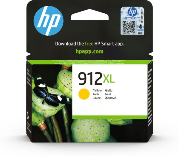 HP 912XL originele high-capacity gele inktcartridge