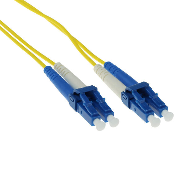 ACT 30 meter LSZH Singlemode 9/125 OS2 glasvezel patchkabel duplex met LC connectoren