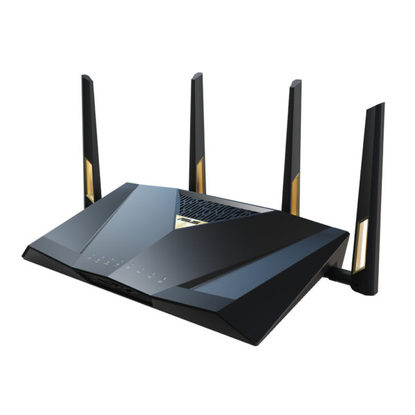 ASUS RT-BE88U draadloze router 10 Gigabit Ethernet Dual-band (2.4 GHz / 5 GHz) Zwart, Grijs