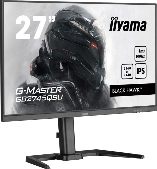 iiyama G-MASTER GB2745QSU-B2 computer monitor 68,6 cm (27") 2560 x 1440 Pixels Wide Quad HD LED Zwart - Afbeelding 3