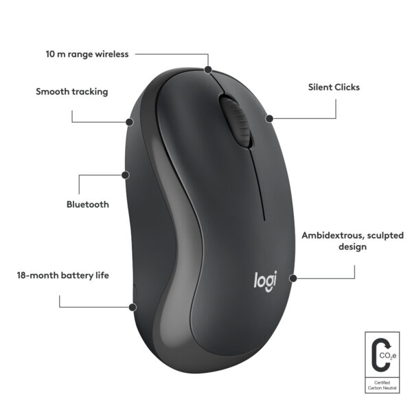 Logitech M240 muis Reizen Ambidextrous Bluetooth - Afbeelding 14