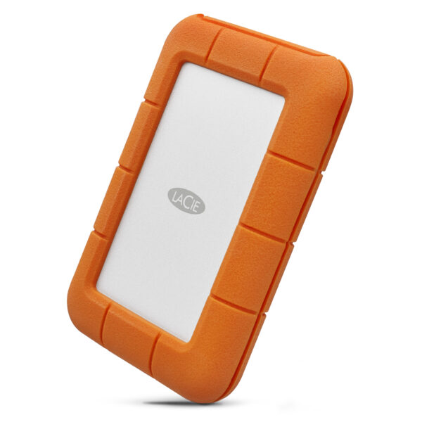 LaCie Rugged Secure externe harde schijf 2 TB 2.5" USB Type-C 3.2 Gen 1 (3.1 Gen 1) Oranje, Wit - Afbeelding 4