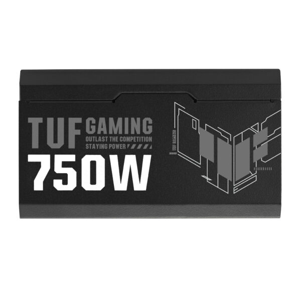 ASUS TUF Gaming 750W Gold power supply unit 20+4 pin ATX ATX Zwart - Afbeelding 5