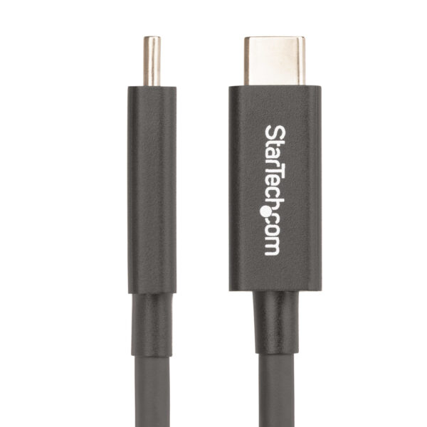 StarTech.com A40G2MB-TB4-CABLE Thunderbolt-kabel 2 m 40 Gbit/s Zwart - Afbeelding 2