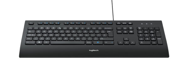 Logitech K280E Pro f/ Business toetsenbord Kantoor USB QWERTY US International Zwart