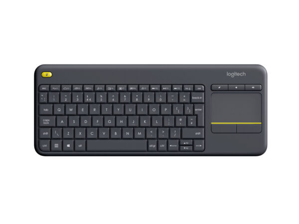 Logitech Wireless Touch Keyboard K400 Plus HTPC-toetsenbord voor tv's met pc-aansluiting