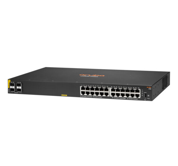 Hewlett Packard Enterprise Aruba 6100 24G Class4 PoE 4SFP+ 370W Managed L3 Gigabit Ethernet (10/100/1000) Power over Ethernet (P - Afbeelding 2