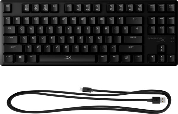 HyperX Alloy Origins - mechanisch gamingtoetsenbord - HX Red (US-indeling) - Afbeelding 4