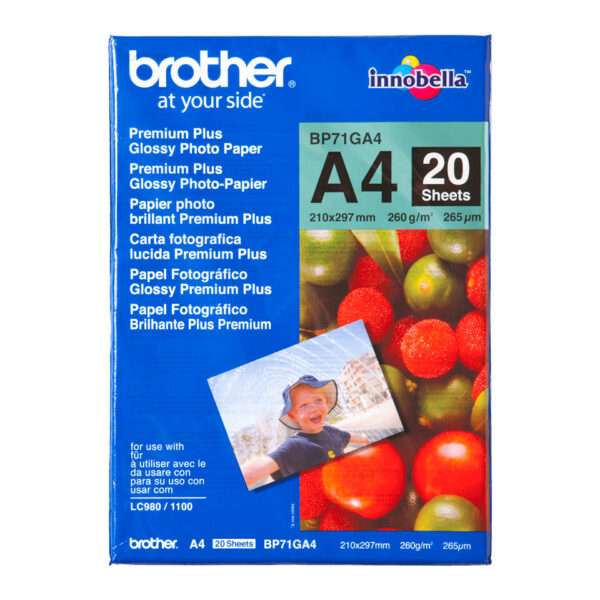 Brother BP-71GA4 A4 Blauw, Rood