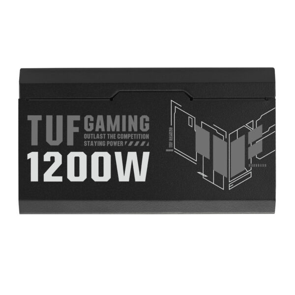 ASUS TUF GAMING 1200W Gold power supply unit 20+4 pin ATX ATX Zwart - Afbeelding 5