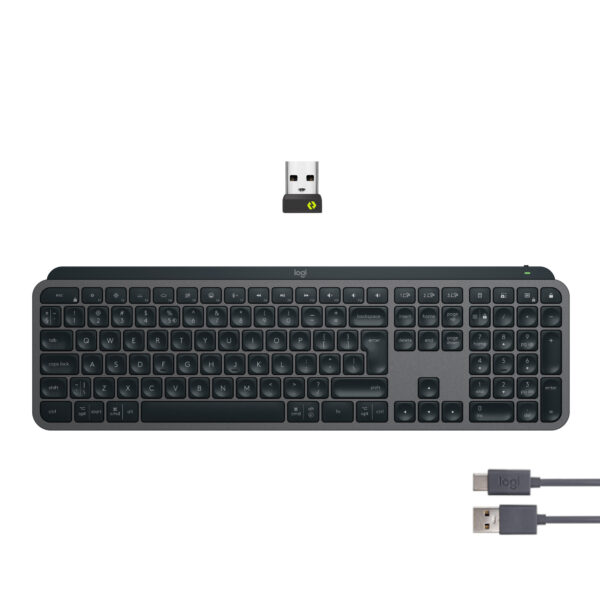 Logitech MX Keys S toetsenbord Universeel RF-draadloos + Bluetooth QWERTY US International Grafiet - Afbeelding 13