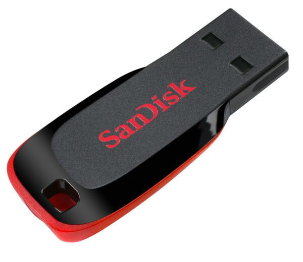 SanDisk Cruzer Blade USB flash drive 32 GB USB Type-A 2.0 Zwart, Rood - Afbeelding 5