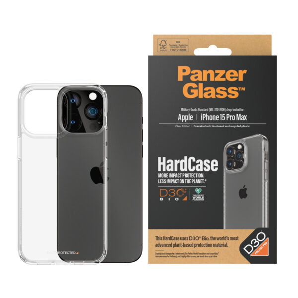 PanzerGlass HardCase with D30 mobiele telefoon behuizingen Hoes Transparant - Afbeelding 2