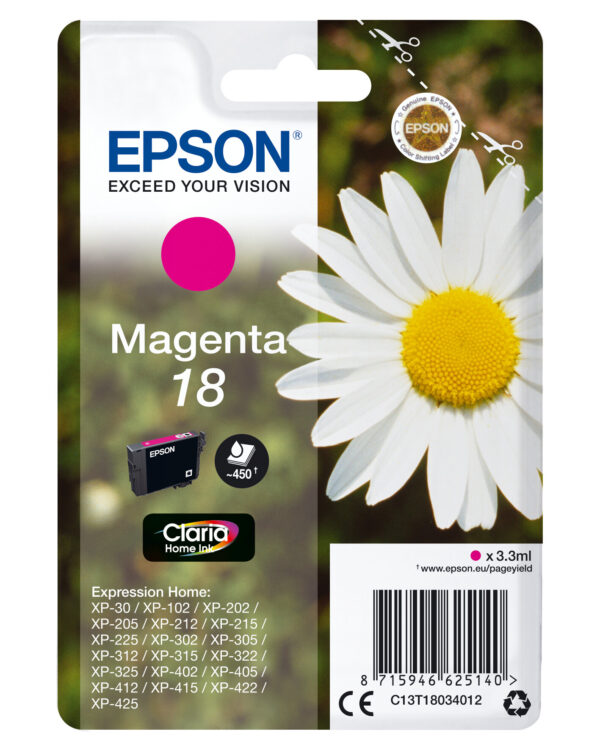 Epson Daisy Claria Home Ink-reeks